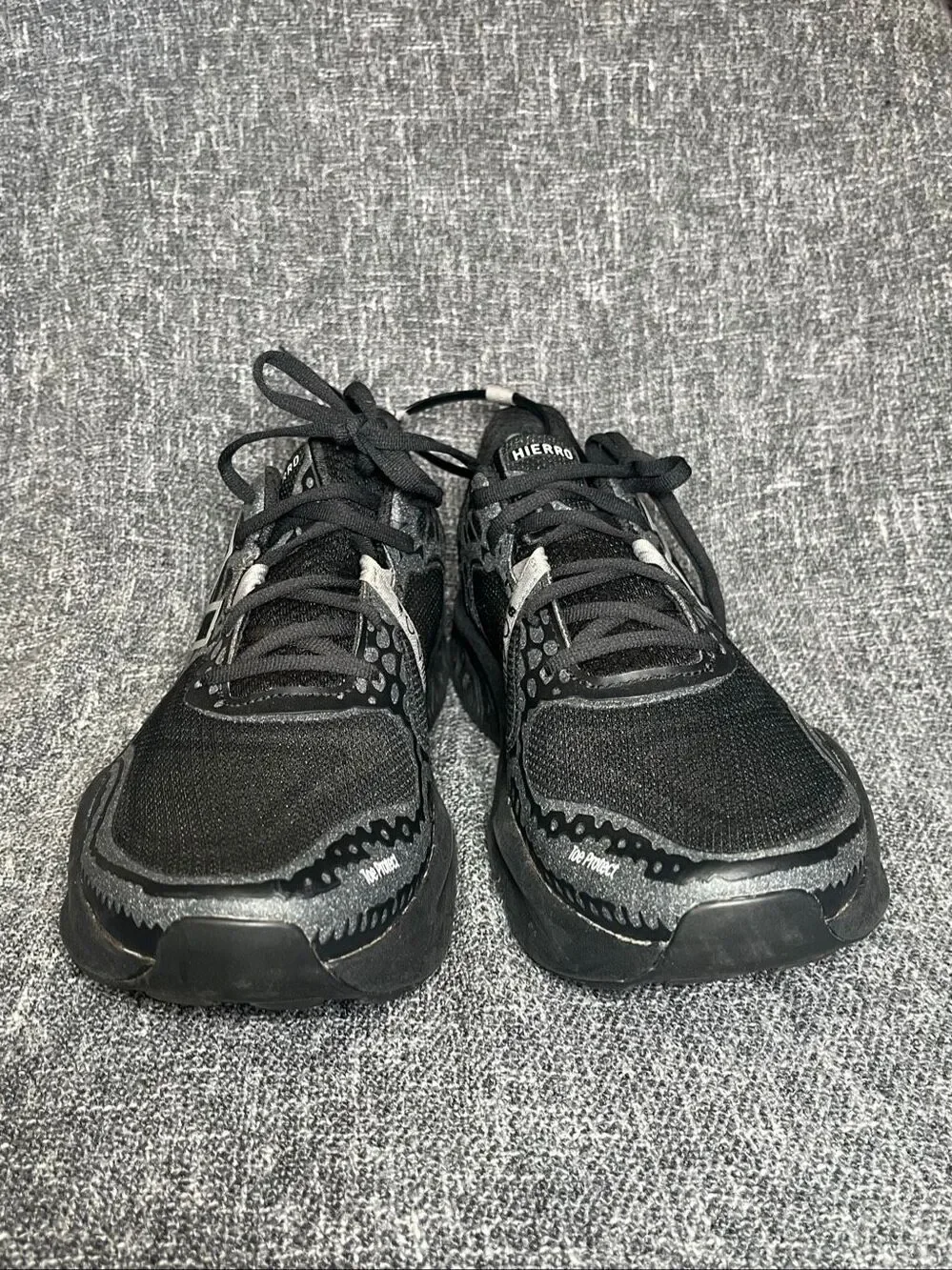 New Balance Fresh Foam X Hierro v8 Mens 10.5 Black Trail Running Shoes MTHIERK8